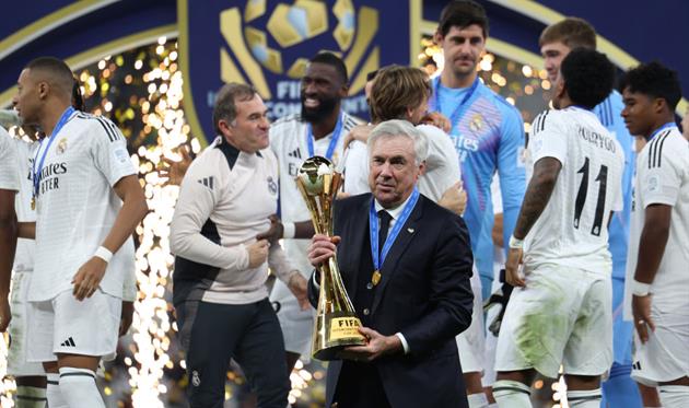 Анчелотті з рекордним титулом, getty images