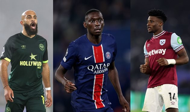 Браян Мбемо, Рандаль Коло Муані, Мохаммед Кудус / Getty Images