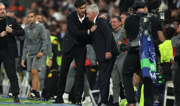 Паулу Фонсека та Карло Анчелотті, Getty Images