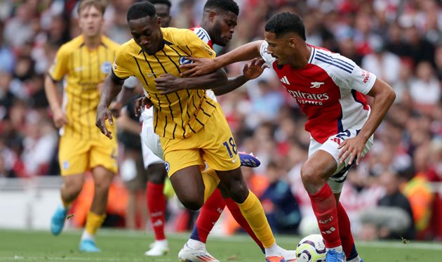 Брайтон — Арсенал, getty images