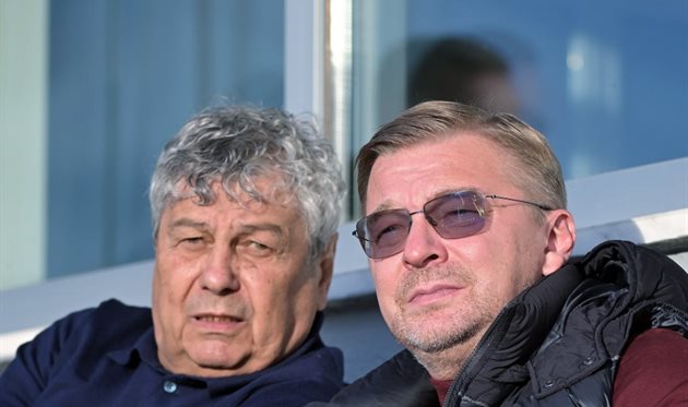 Мірча Луческу та Сергій Палкін, ФК Шахтар