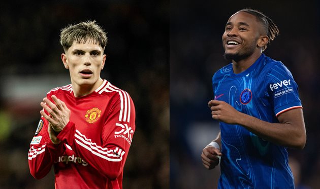 Алехандро Гарначо та Крістофер Нкунку, Getty Images