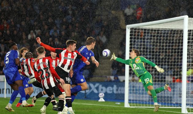 Лестер — Брентфорд, Getty Images