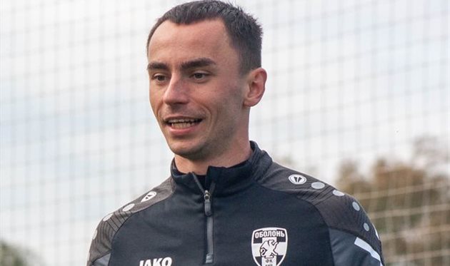 Олег Ільїн, фото ФК Оболонь