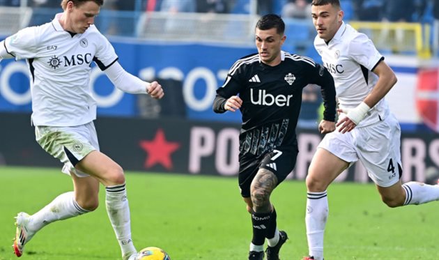 Комо - Наполі, gettyimages