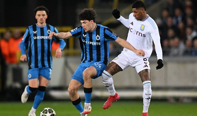 ​Брюгге — Астон Вілла 1:3 Відео голів та огляд матчу 04.03.2025