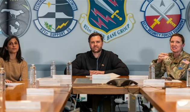 Віцепрезидент США Джей Ді Венс у Гренландії, 28 березня 2025 року Х / Vice President JD Vance