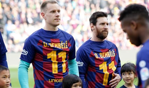 Марк-Андре тер Штеген та Ліонель Мессі, Getty Images