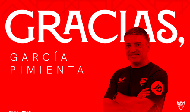 Хав'єр Гарсія Пімента, sevillafc.es