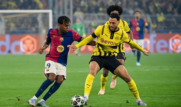 Боруссія Дортмунд — Барселона 3:1 Відео голів та огляд матчу 15.04.2025