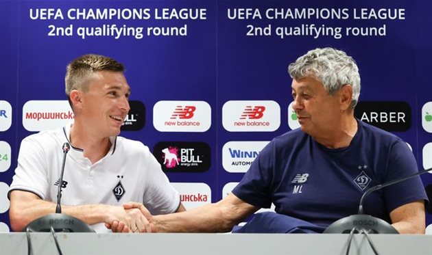 Sergey Sidorchuk and Mircha Lucescu, Getty Images