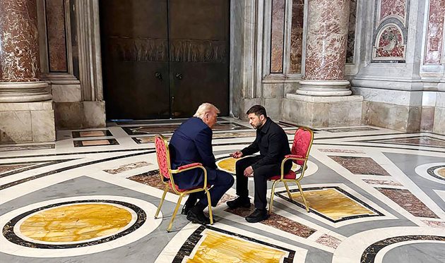 Трамп та Зеленський, Getty Images