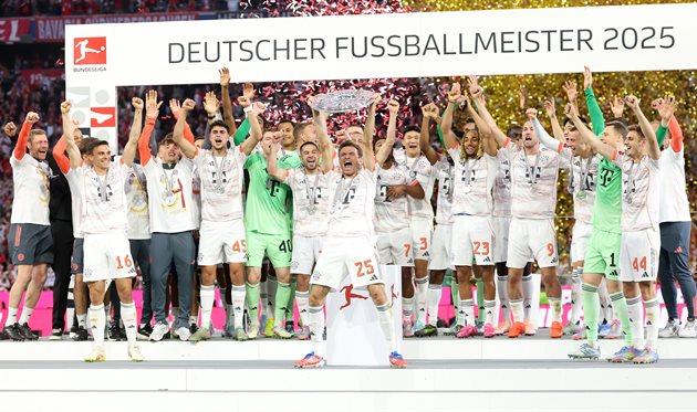 Баварія – чемпіон Німеччини-2024/25 / Getty Images