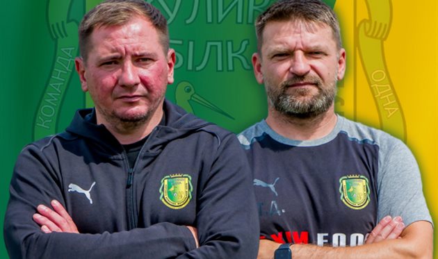 Bogdan Kostyk and Taras Danylyuk, FC Kulikov-whites