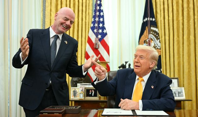 Джанні Інфантіно та Дональд Трамп, getty images