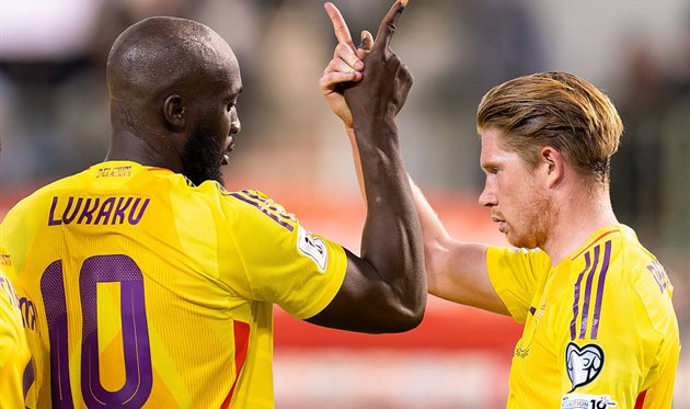 Romel Lukaka and Kevin de Bruyne, Getty Images
