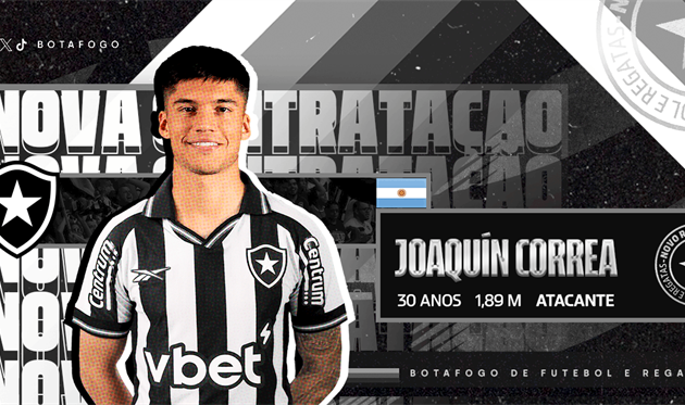 Хоакін Корреа, botafogo.com.br