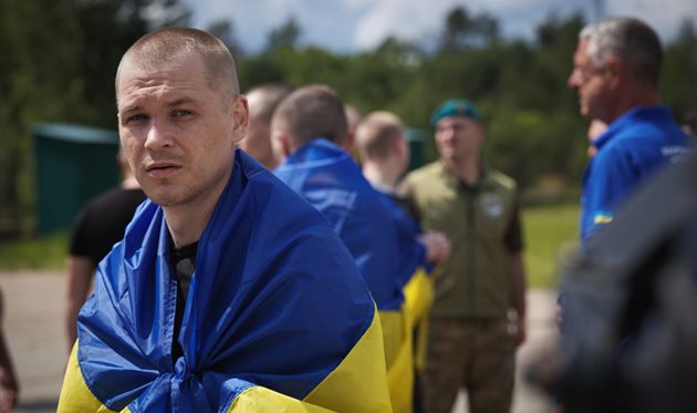 Обмін військовополоненими, фото: Telegram Зеленського