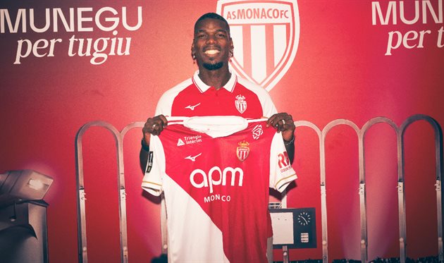 Поль Погба, asmonaco.com