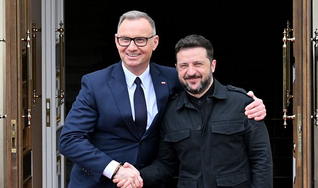 Анджей Дуда і Володимир Зеленський, Getty Images