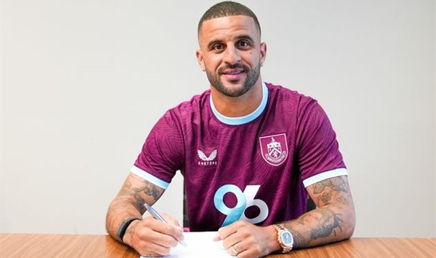 Кайл Вокер, x.com/BurnleyOfficial