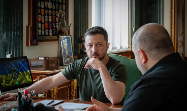Володимир Зеленський і Рустем Умєров, t.me/V_Zelenskiy_official