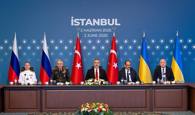 Зустріч делегацій України й рф у Туреччині (02.06.2025), Getty Images
