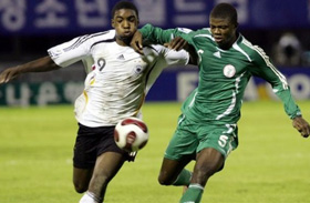 Кинглси Удо - в форме своей родной страны... 