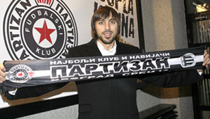 Горан Гавранчич, фото partizan.co.yu