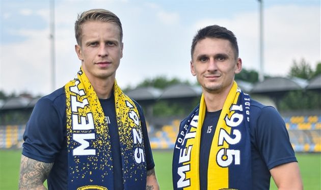 Артем Шабанов та Денис Антюх, фото ФК Металіст 1925