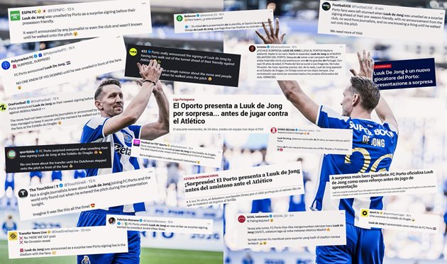 Люк Де Йонг, фото: x.com/FCPorto