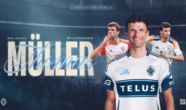 Томас Мюллер, whitecapsfc.com