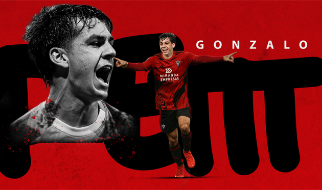 Gonzalo Peti, FC Mirandes FC press service