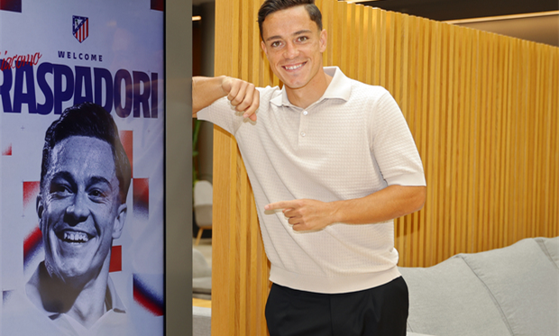 ДЖАКОМО РАСПАДОРІ, фк Атлетіко Мадрид