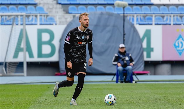 Петар Мічін у складі Зорі / Фото: ФК Зоря