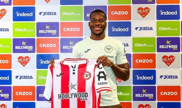 Dango Wattar, FC Brentford Press Service