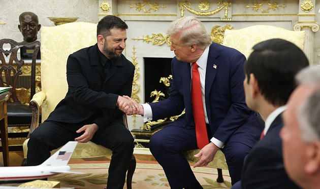 Володимир Зеленський та Дональд Трамп, Getty Images