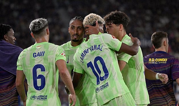 Барса святкує, getty images