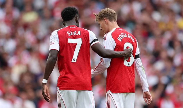 Сака і Едегор, Getty Images