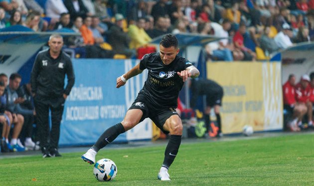 Максим Третьяков – один з найяскравіших гравців Колосу / Фото: ФК Колос