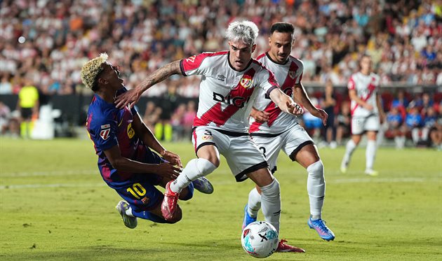 Барселона втратила перемогу в матчі з Райо Вальєкано