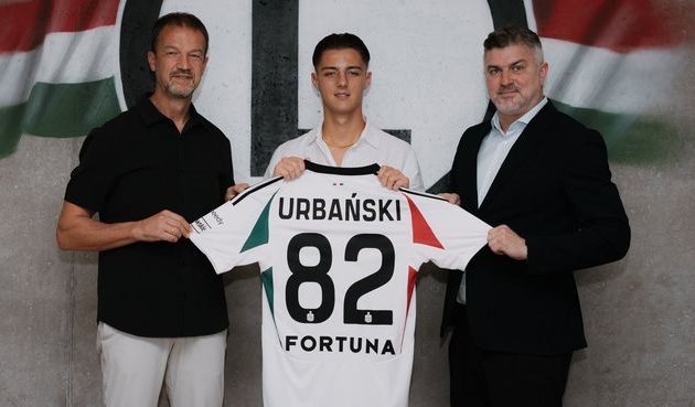 Кацпер Урбанські, x.com/LegiaWarszawa