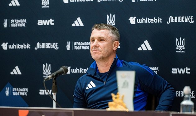 Сергій Ребров, uaf.ua