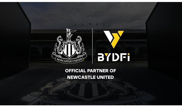 Ньюкасл оголосив довгострокове партнерство з BYDFi