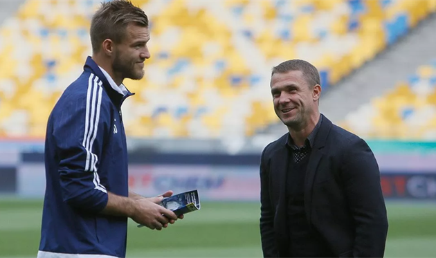 Yarmolenko and Rebrov, Dynamo