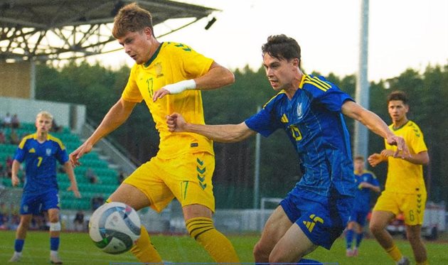 Lithuanian U-21-Ukraine U-21, UAF