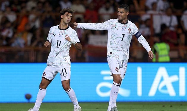 Juan Felish and Cristiano Ronaldo, Getty Images