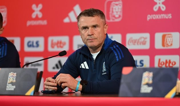 Сергій Ребров, uaf.ua