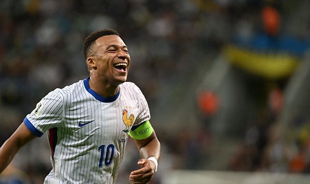 Кілліан Мбаппе, getty images