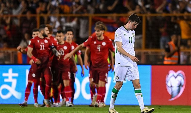 Вірменія — Ірландія, getty images